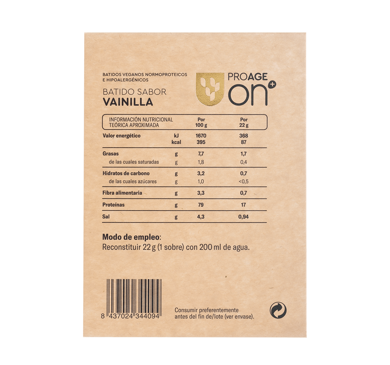 ProAge_On+Vainilla-2 Proage on plus vainilla